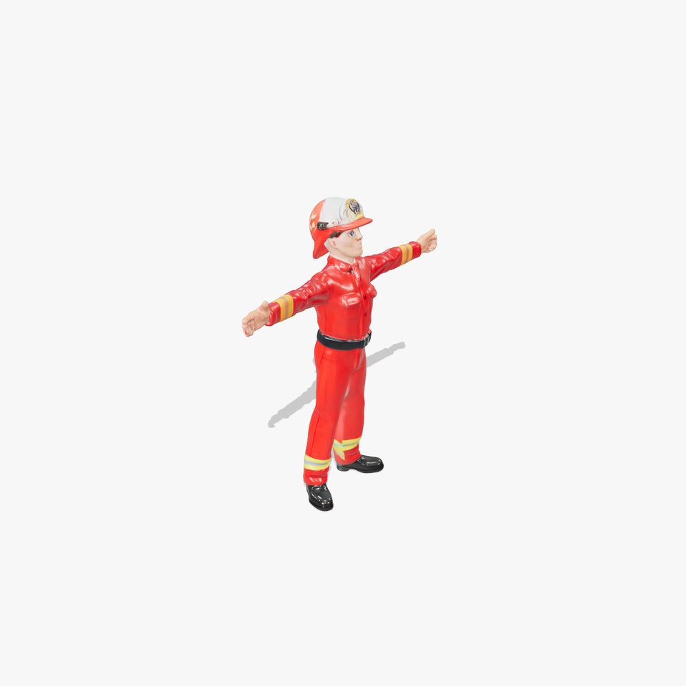 Firefighter Character Model Pack